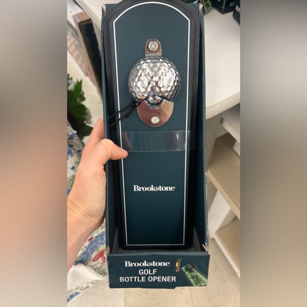 Brookstone golf bottle opener